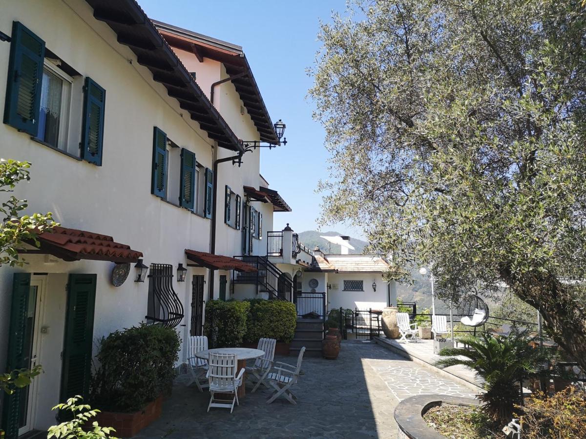 La Vivagna - Casa Vista Mare Tra Gli Ulivi Villa Leivi Buitenkant foto
