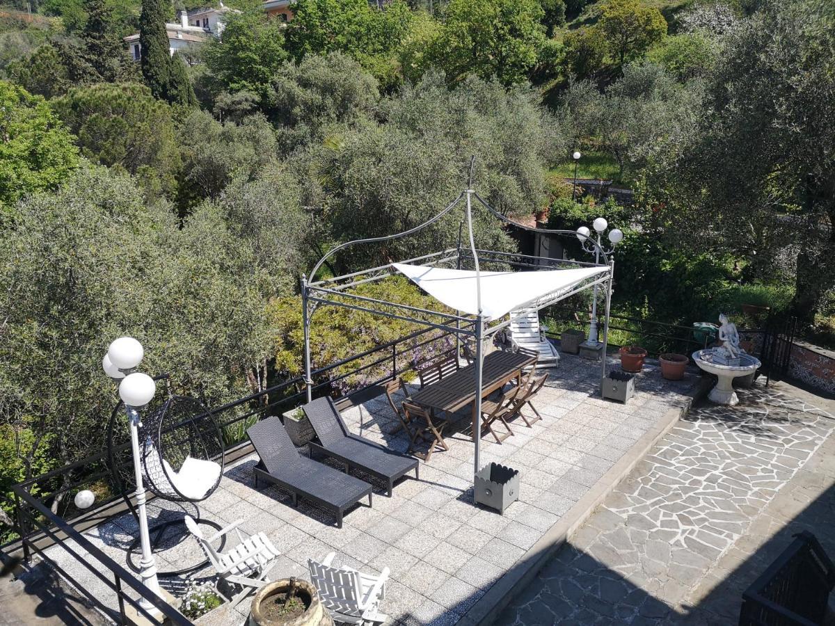 La Vivagna - Casa Vista Mare Tra Gli Ulivi Villa Leivi Buitenkant foto